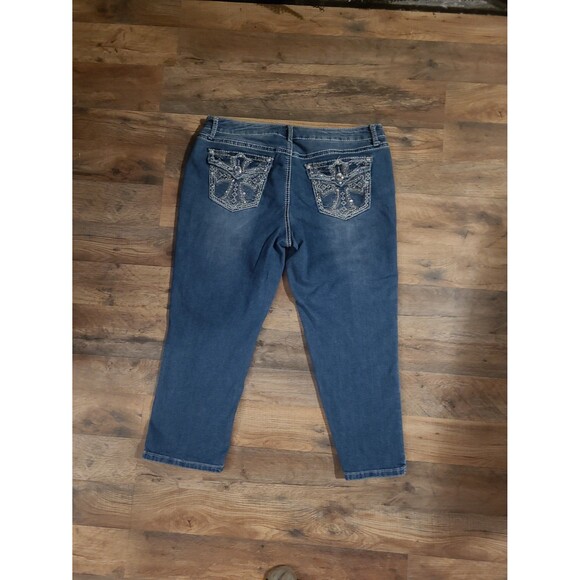Apt. 9 womens capri jeans size 12 - Picture 1 of 3